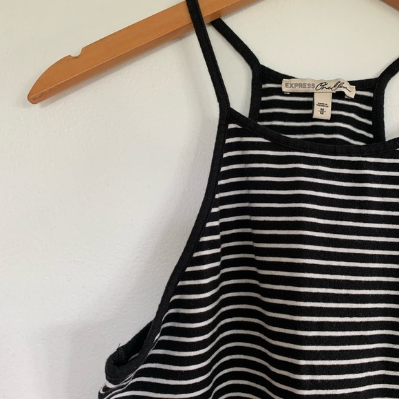 Express Striped Racerback Crop Top - Picture 4 of 6